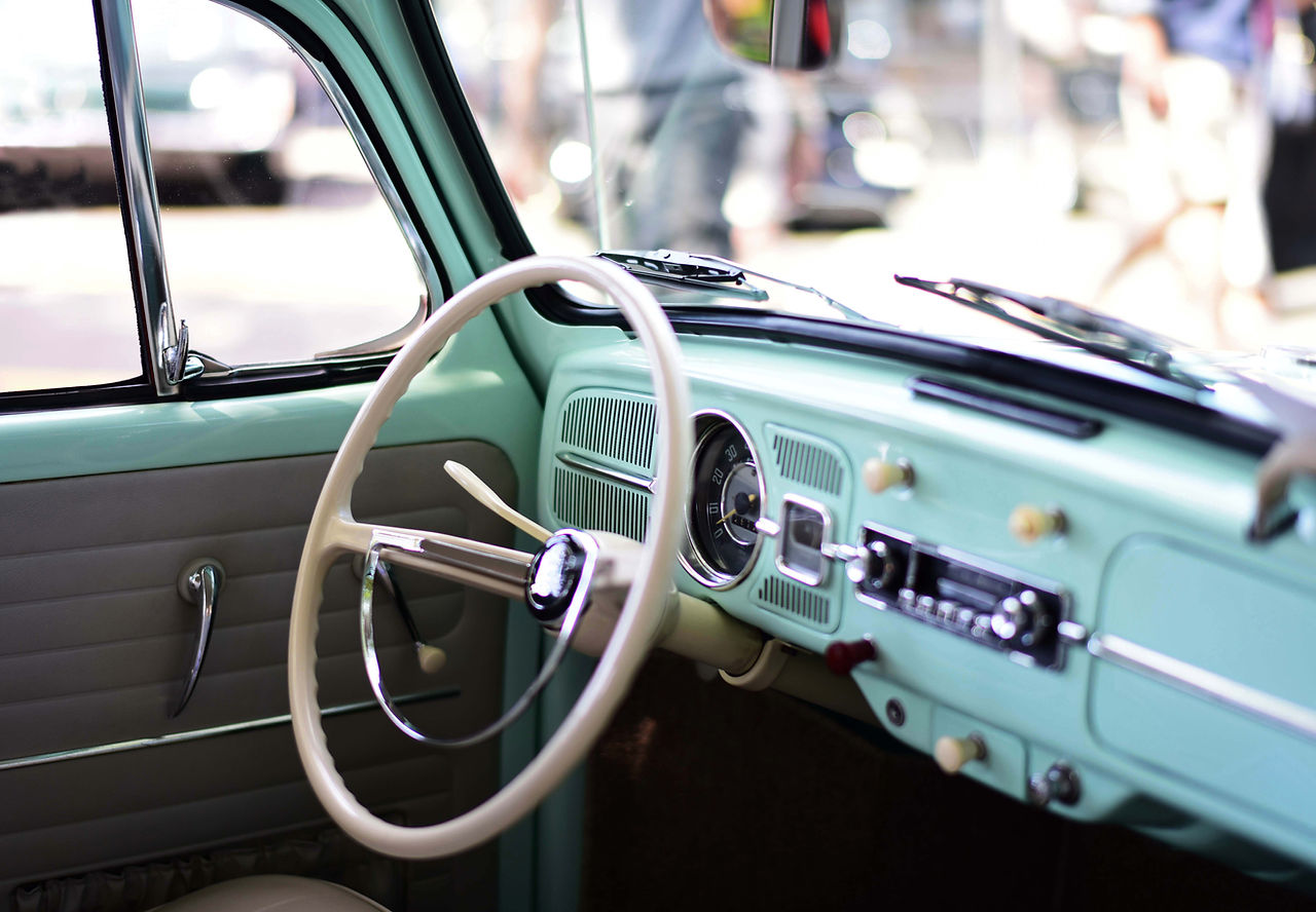 Vintage Car Interior