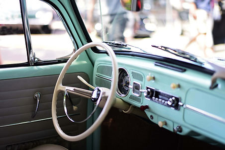 Vintage Car Interior