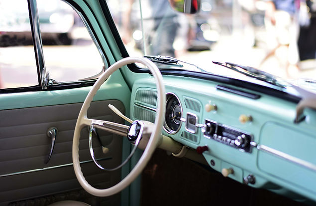Vintage Car Interior