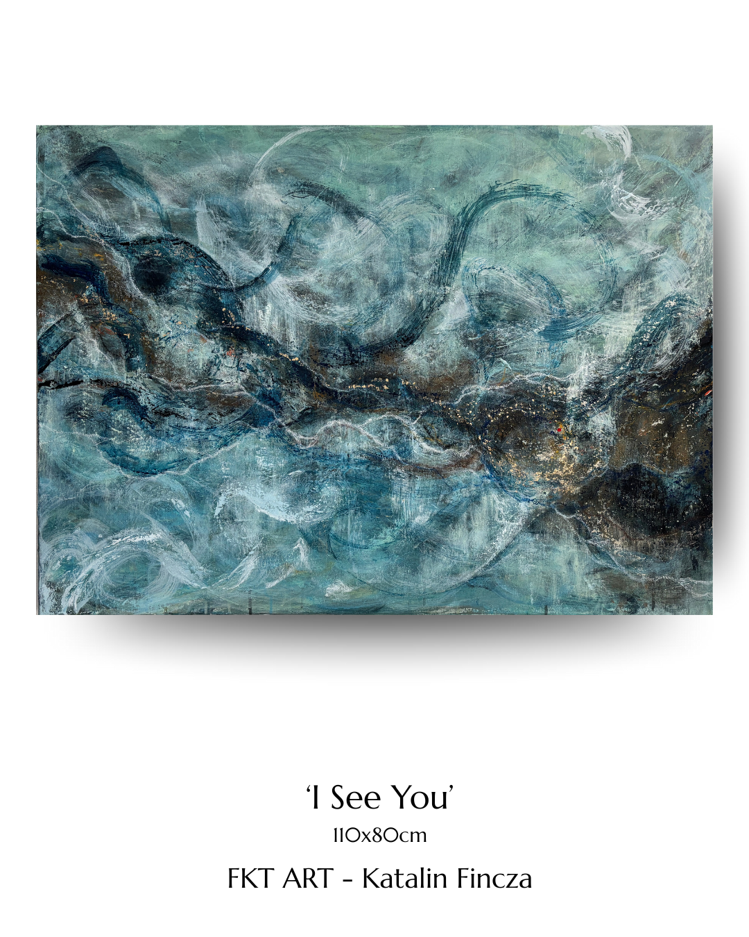 I See You, 110x80cm, Acrylic on Canvas, 2025