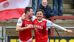 Grant goal celebration