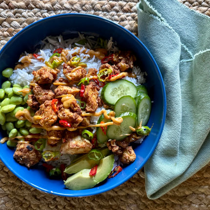 Salmon Bowls Without the Salmon