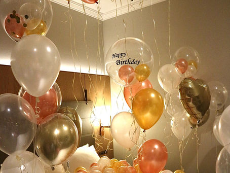 ホテルでバルーンサプライズ！