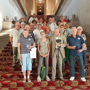 Visite des membres de l'association ABCD'Angres au Sénat