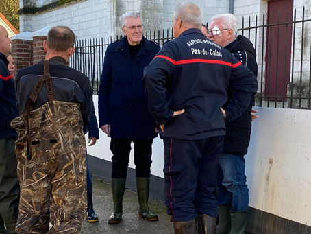 Inondations dans le Pas-de-Calais