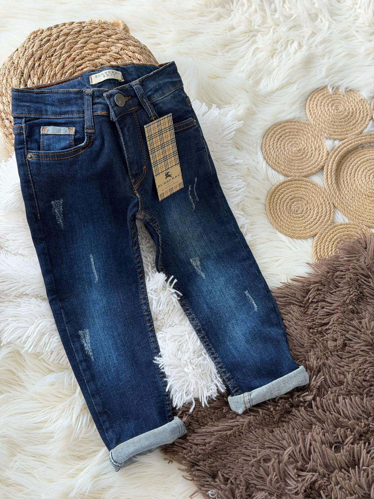 SLİM KESİM ERKEK DETAYLI JEAN