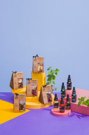 Fotografia de campanha publicitária produzida pela UM2 Estúdios.