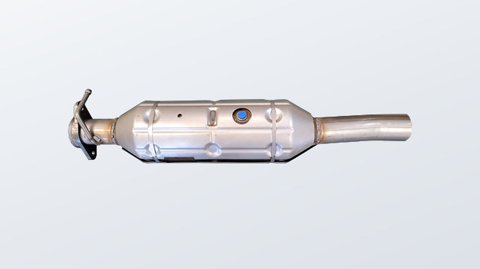 Auto-jet school bus catalytic converter