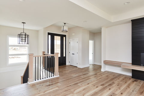 Ridgewood Homes Custom Living Area