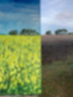 Thumbnail: Skåne Landscape 4 - Original painting