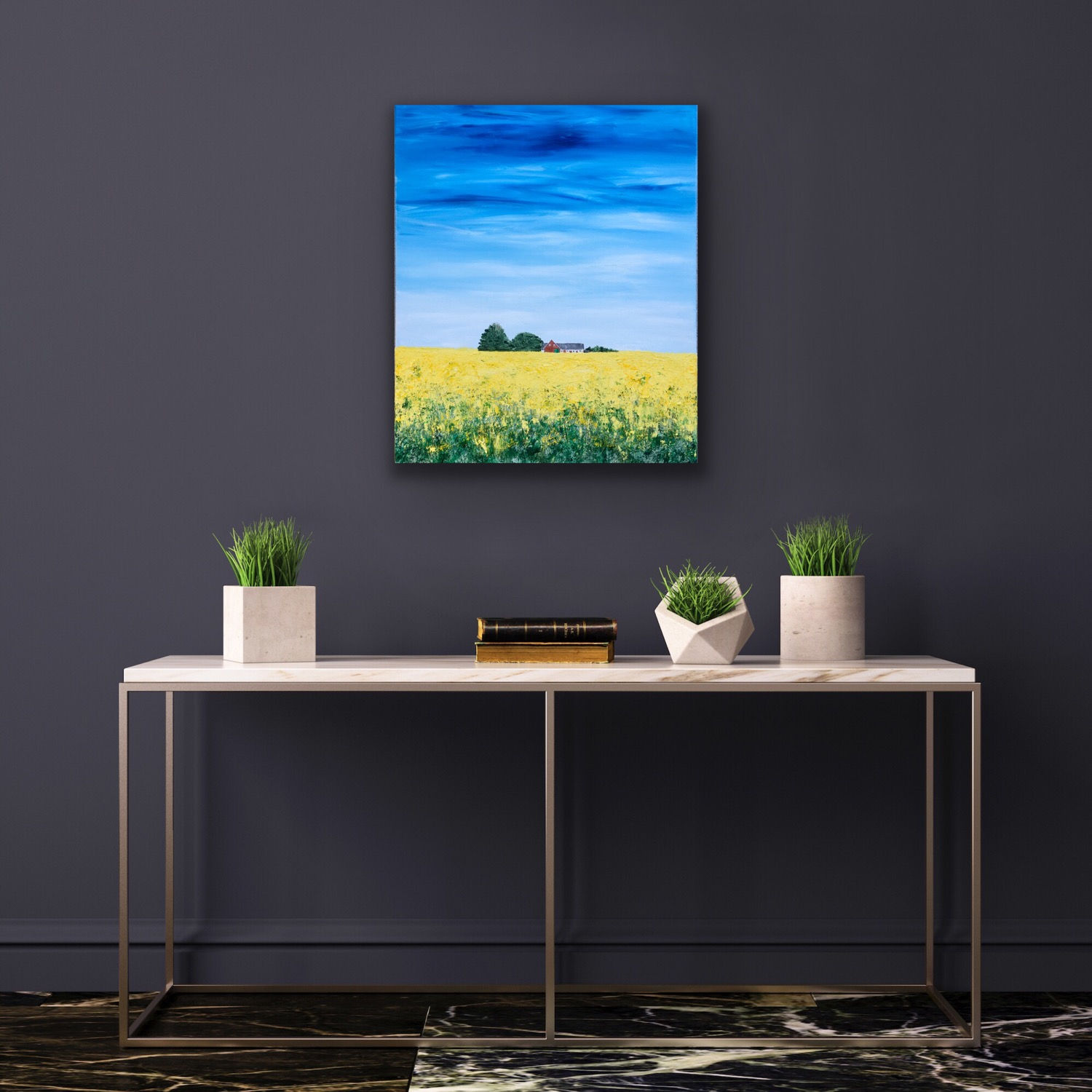 Skåne Landscape / Rapsfält (SOLD)