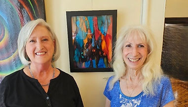 Suzanne and Judi by her art- close up.jpg