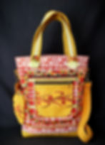Fabulous tote with shoulder strap and handle