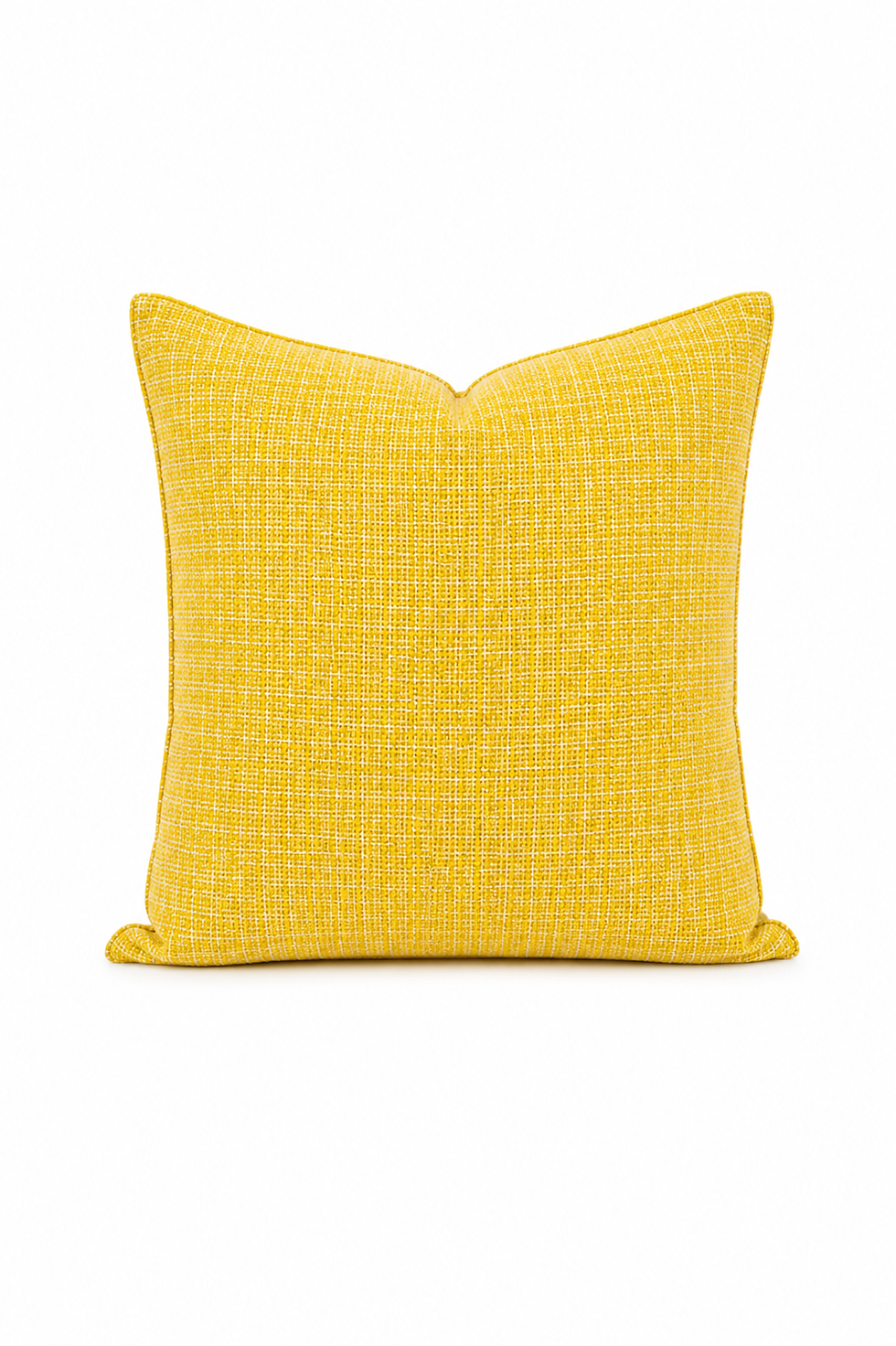 Thumbnail: Blue Tweed Flange Cushion Cover Full Lined (Set)