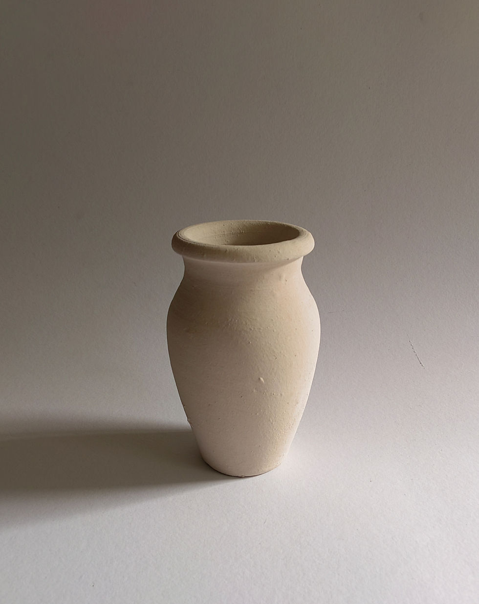 Thumbnail: Aveline Clay Vessel Ivory 8.5"H
