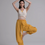 Thumbnail: Sula Linen Pants, Gaucho Pants Mustard