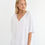 Thumbnail: Aura Shirt Dress Tunic - White