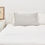 Thumbnail: Divina Linen Oatmeal Stripe Pillowcase