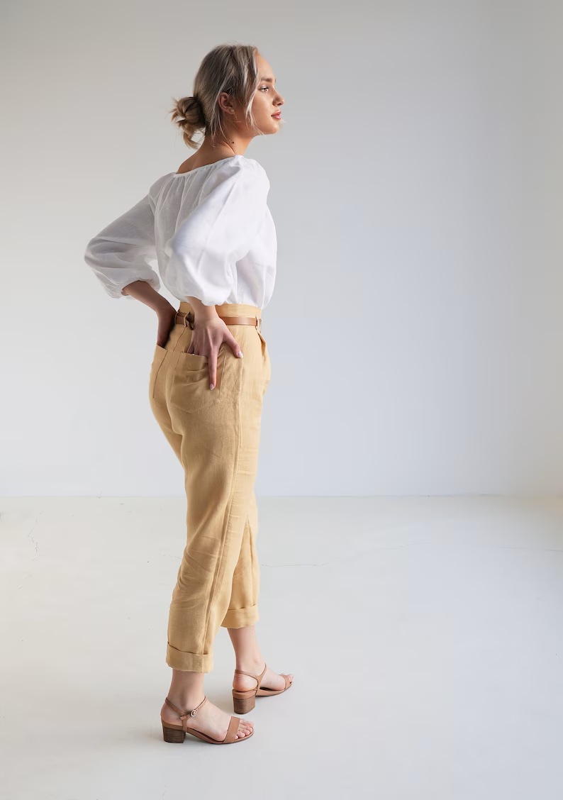 Thumbnail: Scoop Neck Off Shoulder White