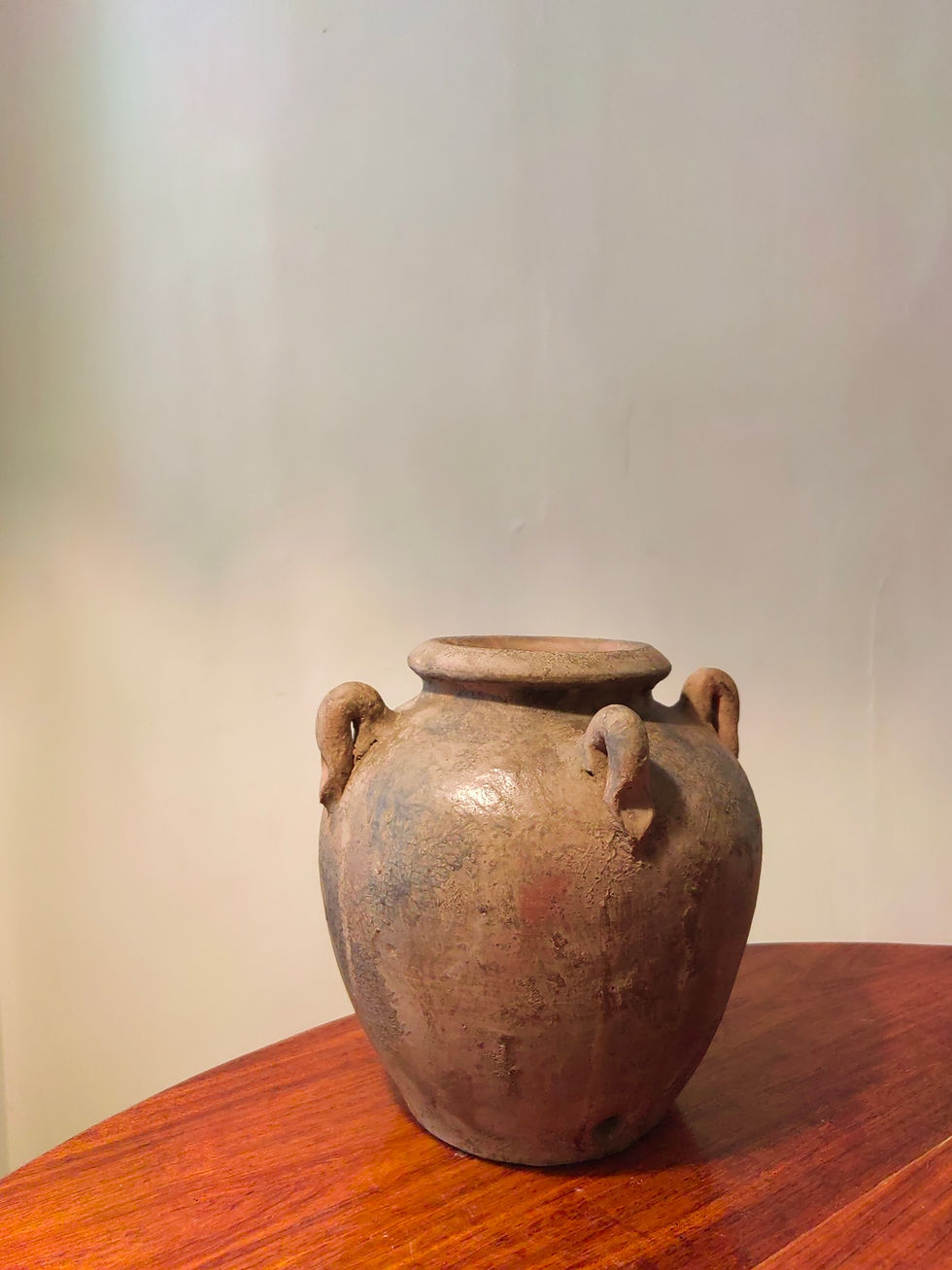 Thumbnail: Tenzin Earthenware, Clay Pot, Vessel - 10"h