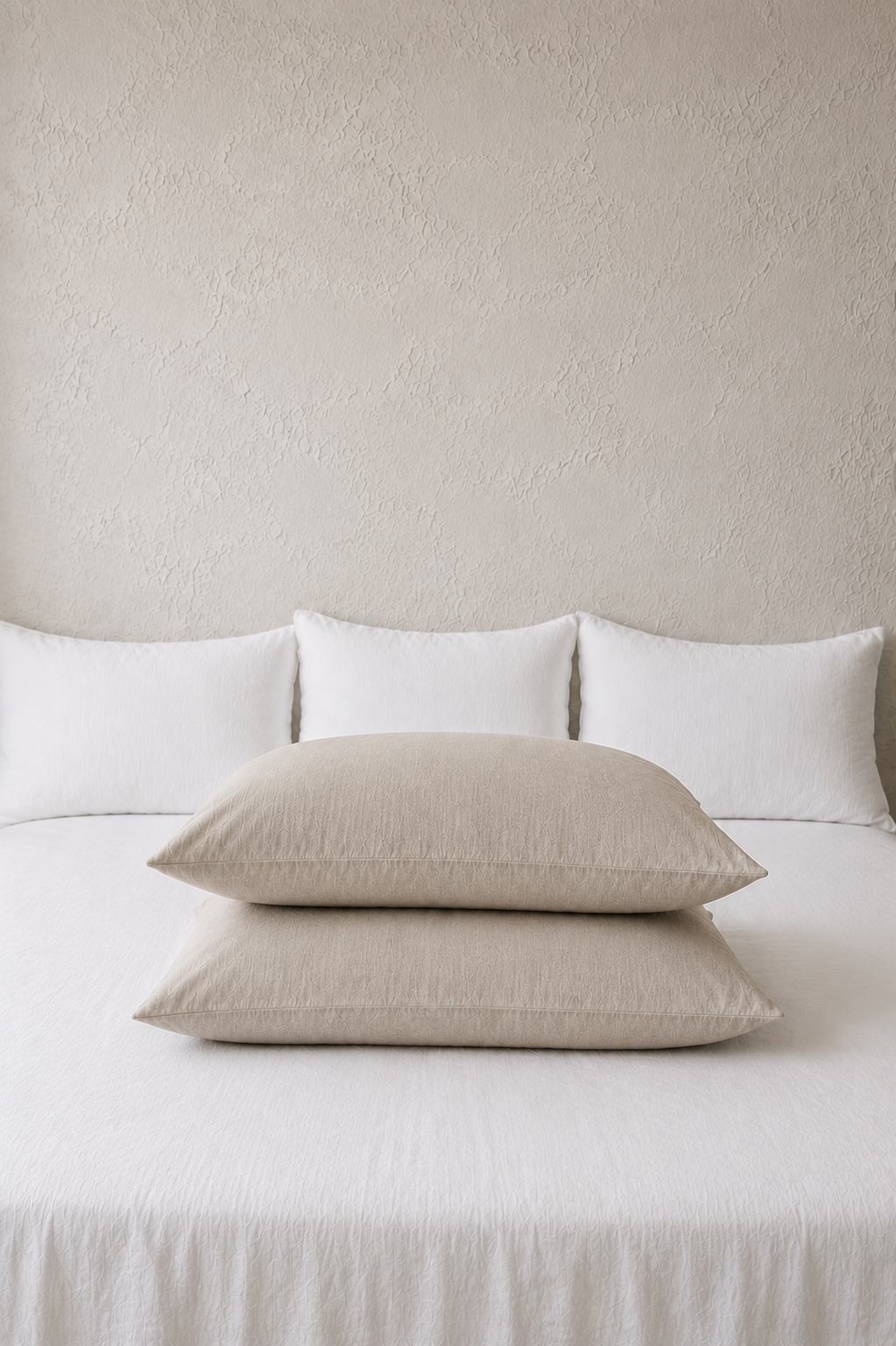Diana Linen Cotton Natural Pillowcase