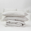 Thumbnail: Divina Linen Gray Tie Closure Duvet Set