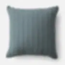 Thumbnail: Diana Linen Cotton Ash Blue Channeled Pillowcase