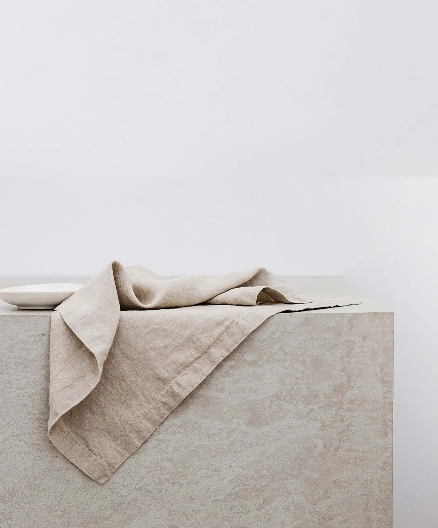 Linen Cotton Natural Placemats / Napkins Set of 6