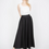 Thumbnail: Livina Linen Maxi Skirt Black