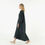 Thumbnail: Linen Kaftan Matilda Dress Black
