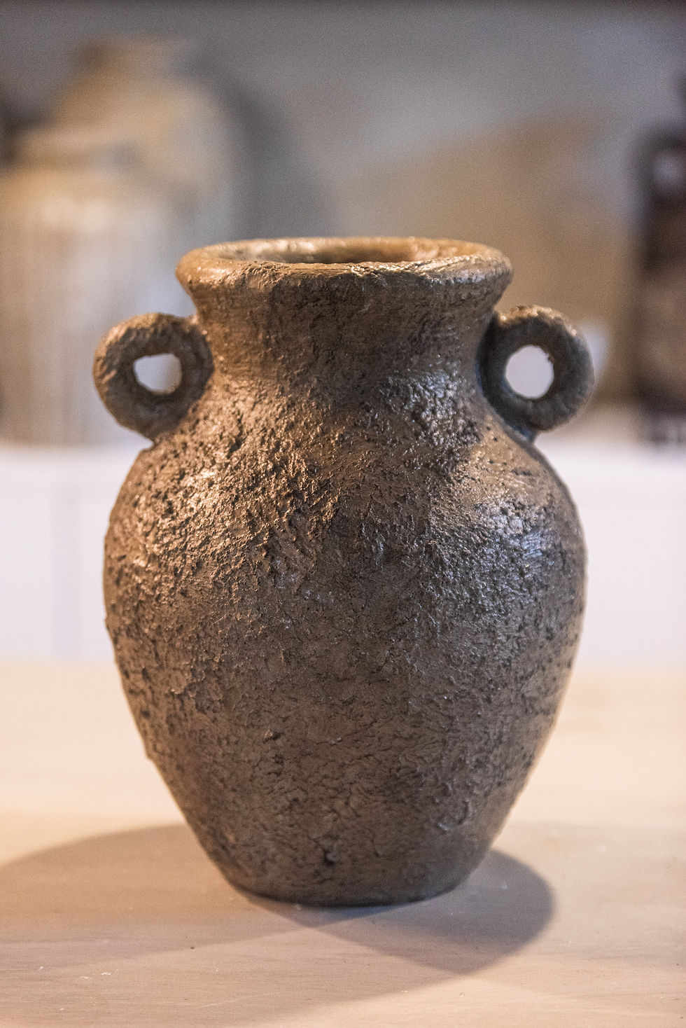 Thumbnail: Meetra Vase in Taupe D11" x H14"