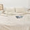 Thumbnail: Divina Linen Oatmeal Stripe Sheet Set