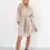 Thumbnail: Maria Kimono Wrap Dress (Robe Style) - Natural