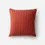 Thumbnail: Diana Linen Cotton Rust Channeled Pillowcase