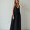 Thumbnail: Luni Light Black Linen Dress