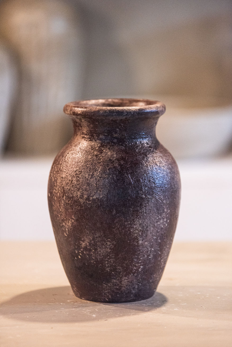 Thumbnail: Vinloan Vase in Brown Blend D7" X H11"