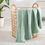 Thumbnail: Bath Towel Muslin Towel, Soft Pure Turkish Cotton Gauze, Thick - Mint Sage