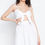Thumbnail: Amina Front Tied Cropped Top and Midi Skirt Set White
