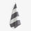 Thumbnail: Trimmed Linen Textured Tea Towel White-Gray (Set of 2)
