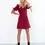 Thumbnail: Serfina Deep Red Short Dress