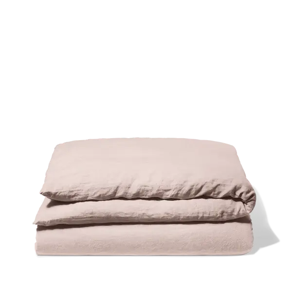 Thumbnail: Soft Linen Sunkist Duvet Cover