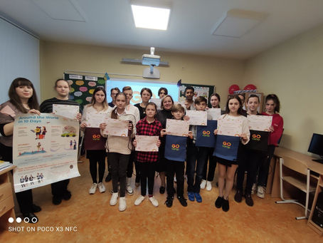 Проєкт "GoCamp Online. AROUND THE WORLD 2021".