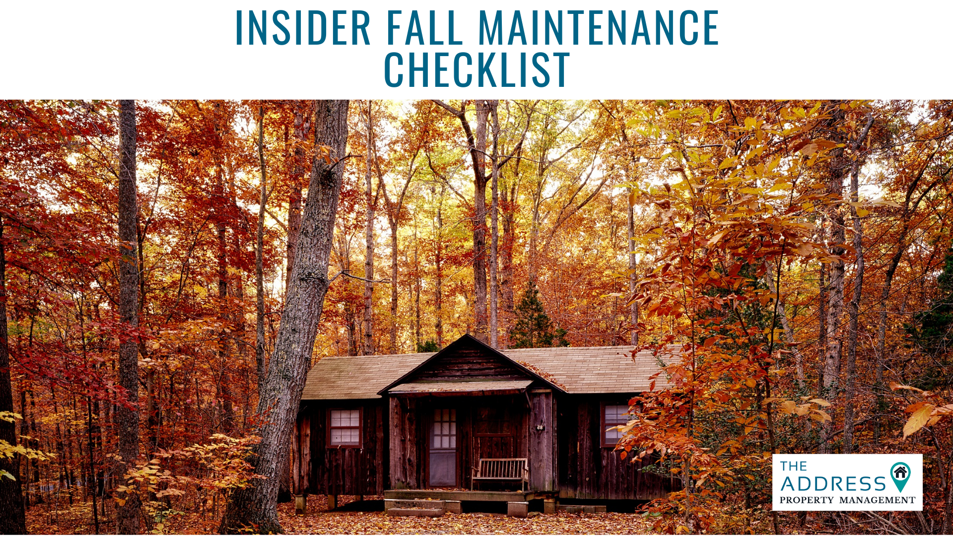 Insider Fall Maintenance Checklist