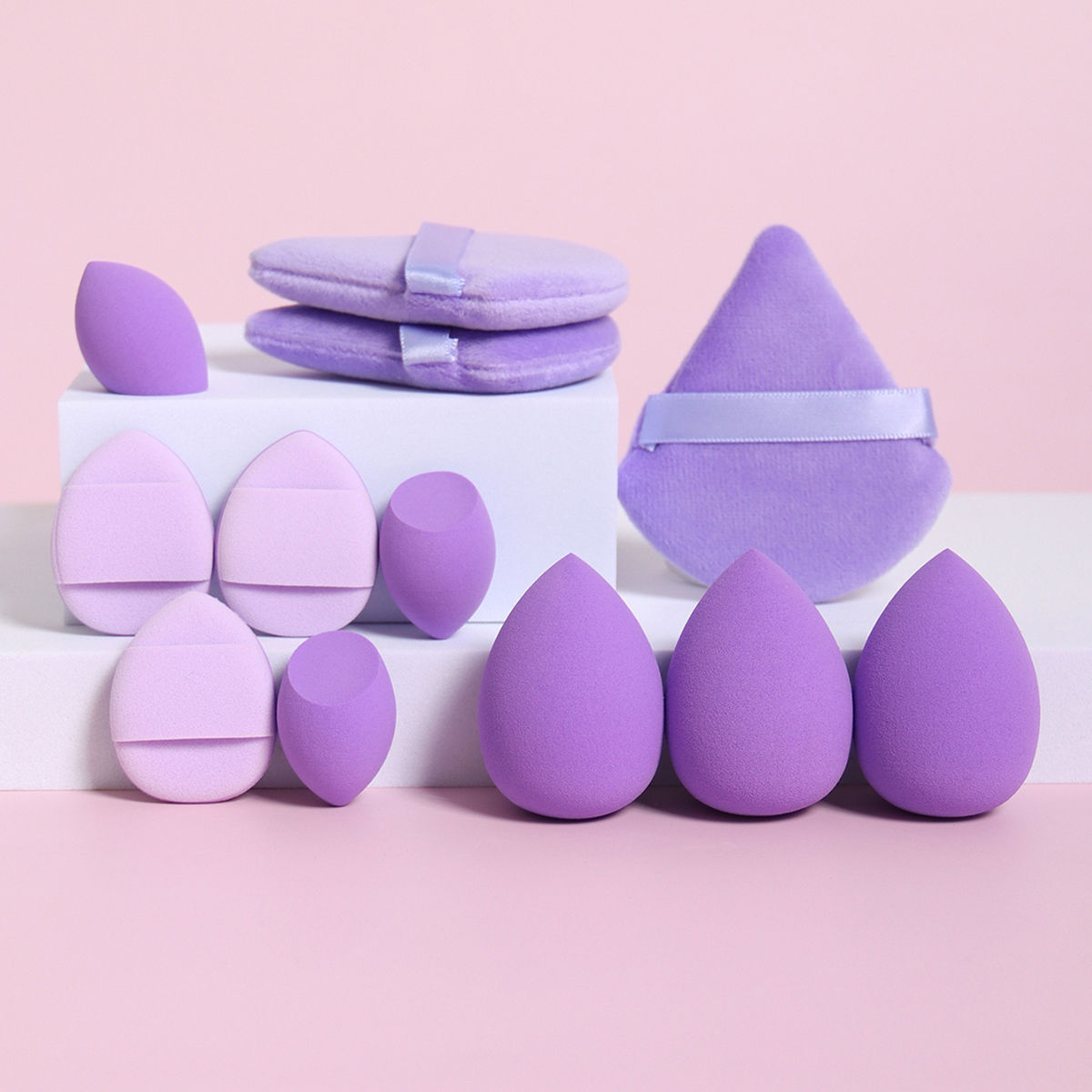 Airbrush Finish Puff & Sponge Set