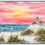Thumbnail: Lighthouse Sunset Print