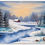 Thumbnail: Rabbits In Snow Print
