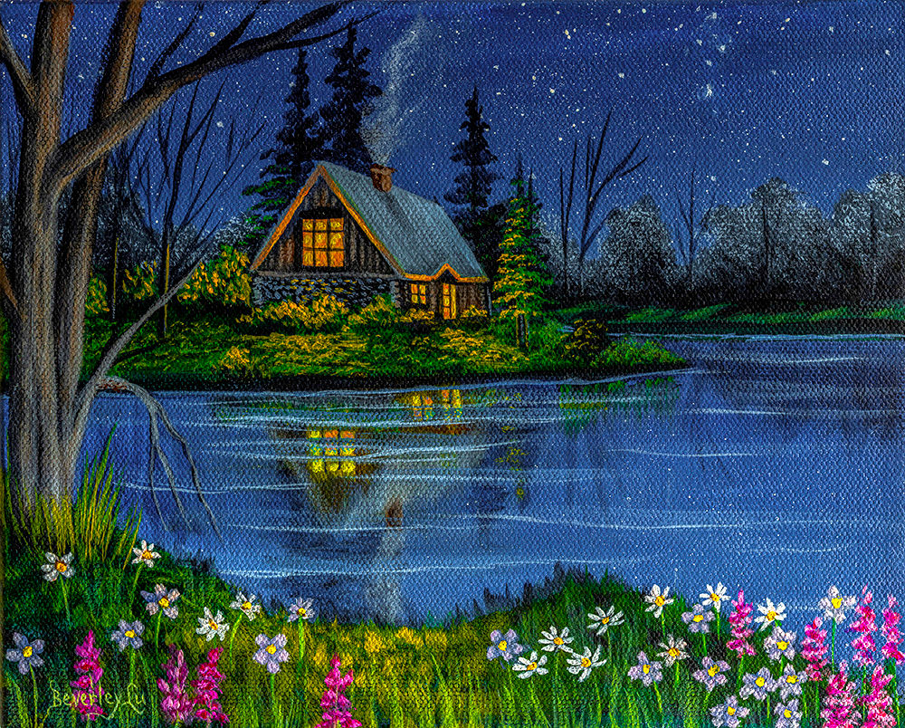 Starry Night Cabin