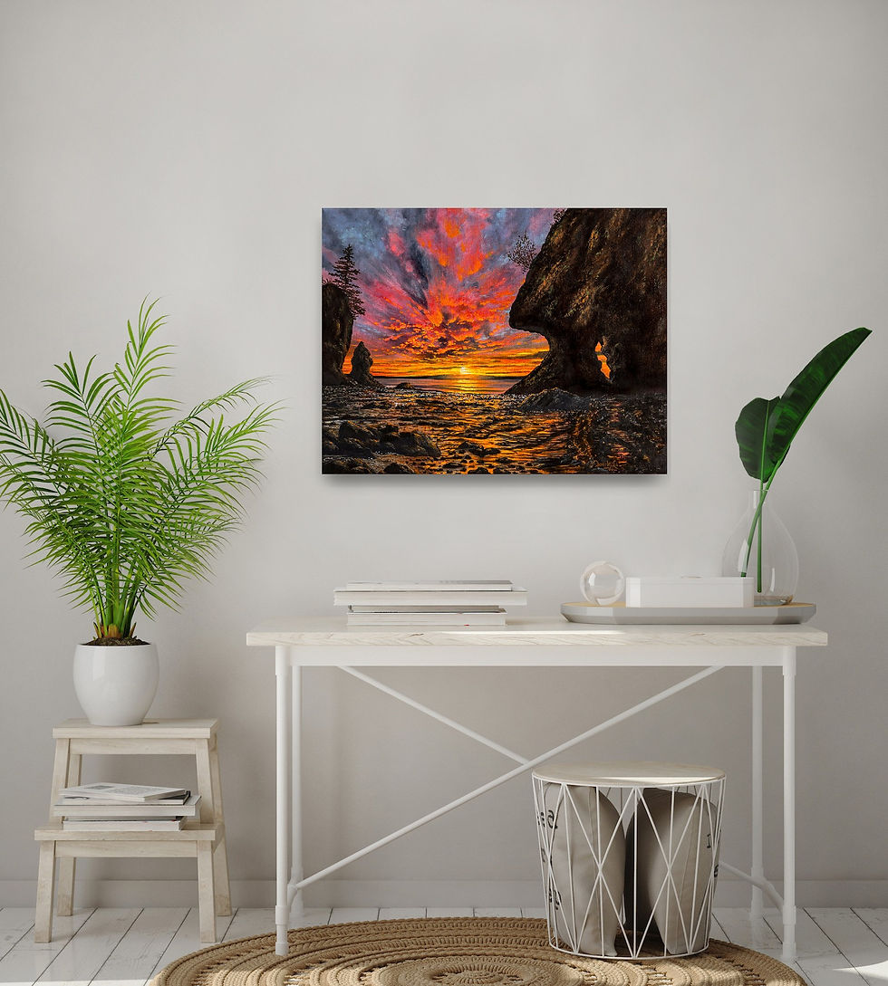 Thumbnail: Break Of Dawn At Hopewell Rocks