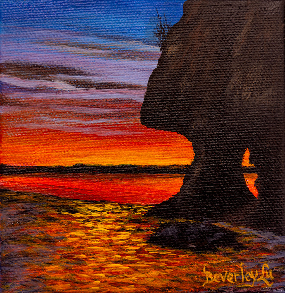 Sunrise At Hopewell Rocks Mini