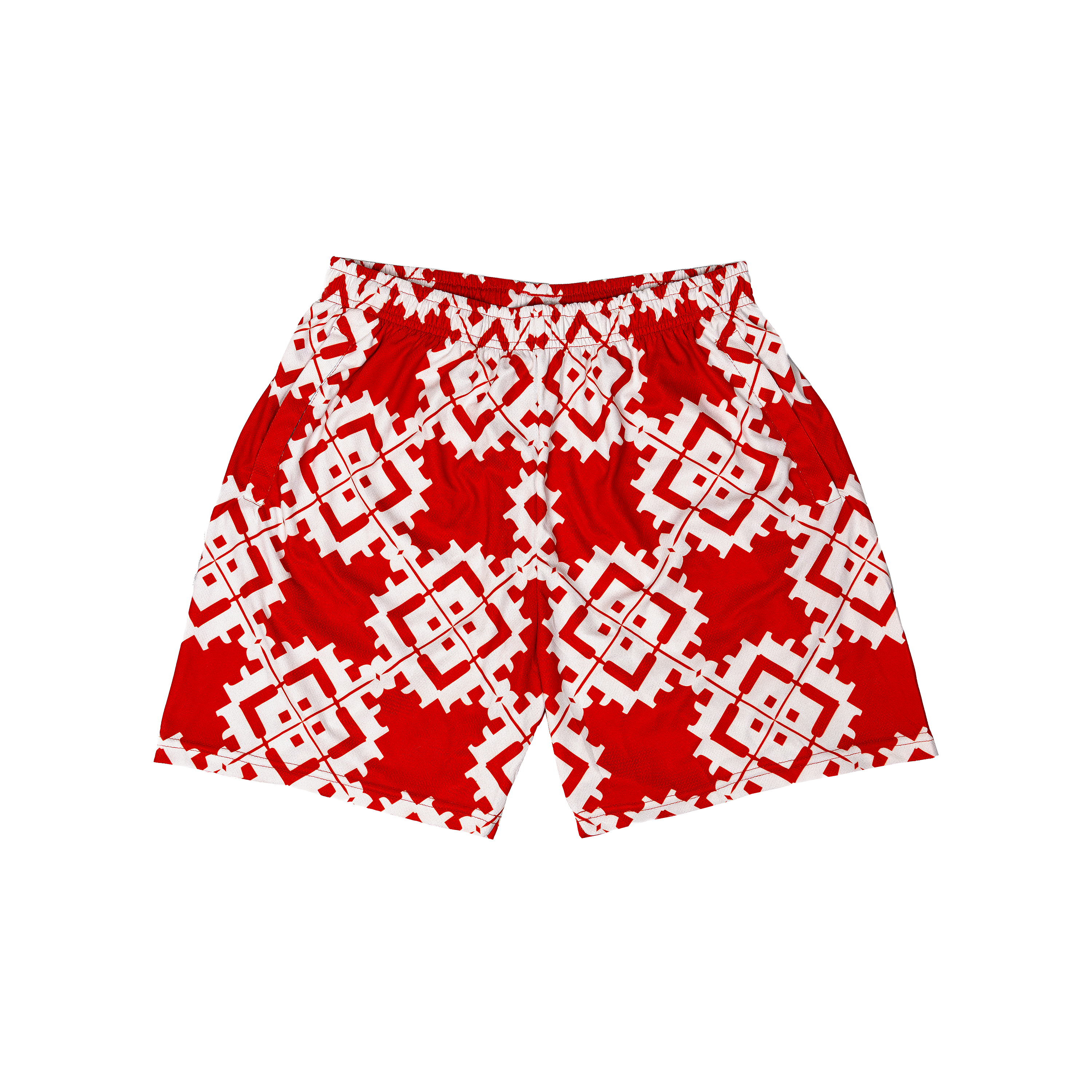 F&F Patterned Shorts - Red